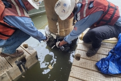 Pile-encapsulation-jacket-install