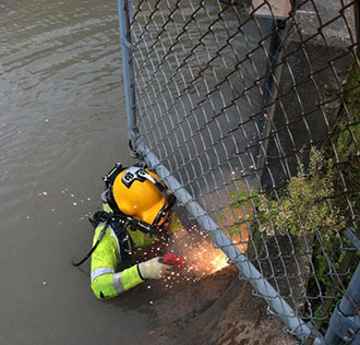 Underwater Burning & Welding